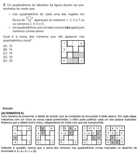 Obmep - Você conhece o Sudoku? 👀 Esse jogo, que é uma